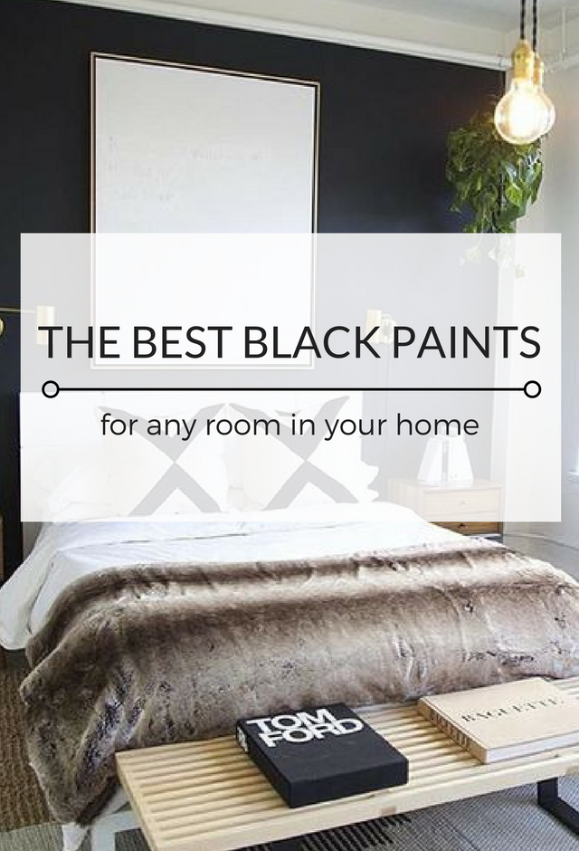 The Best Black Paint Colours For Any Room Kristina Lynne - Picking The Right Paint Color For Your Room