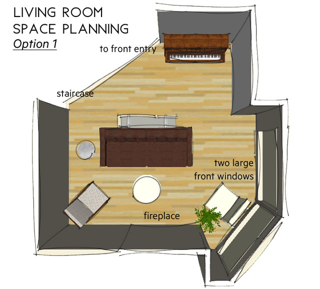 floor plans, space planning, living room design