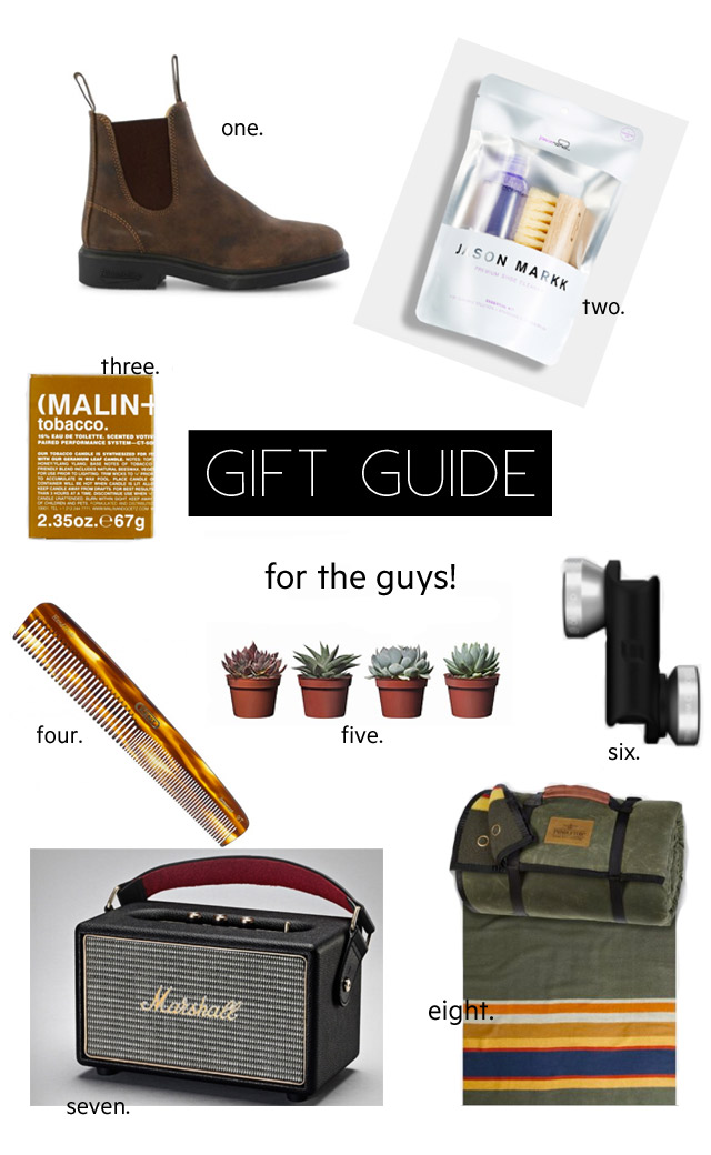 gift guide, gift guide for the guys, gift ideas, gift guide 2016