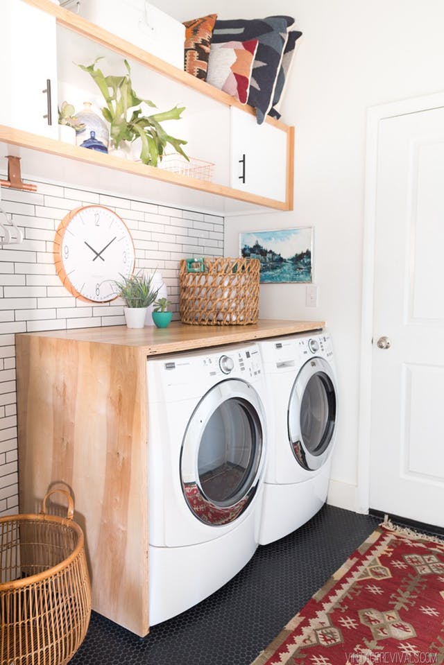 10 Ideas for a Small Laundry Space