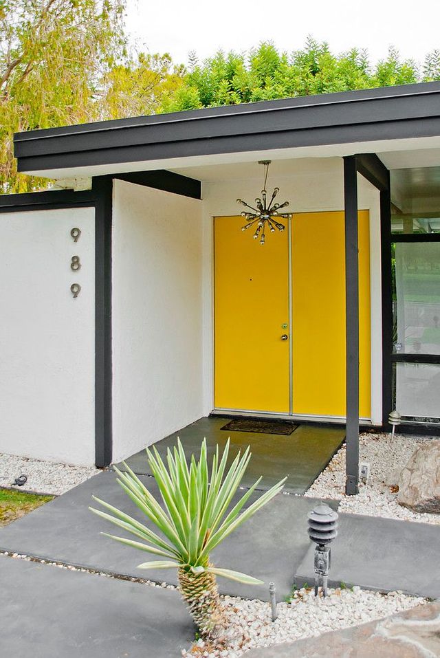 exterior design, exterior inspiration, Palm Springs home