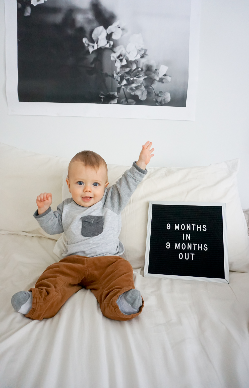 9 months old, baby, baby milestones