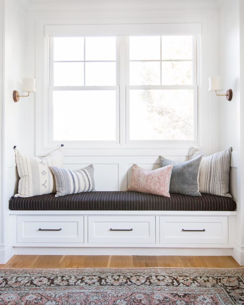 Design Inspiration: Creating Cozy Built In Window Seating - Kristina Lynne
