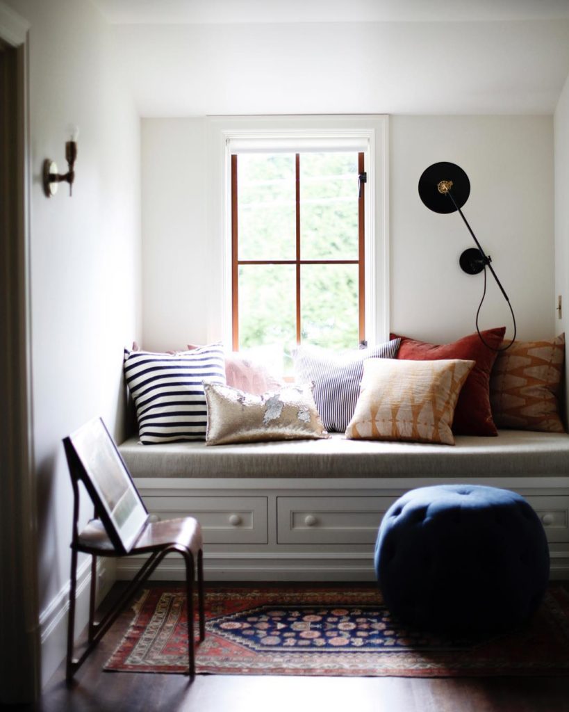 Design Inspiration: Creating Cozy Built In Window Seating - Kristina Lynne